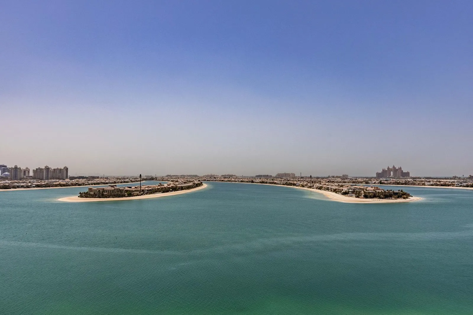 Palm Jumeirah vue du ciel