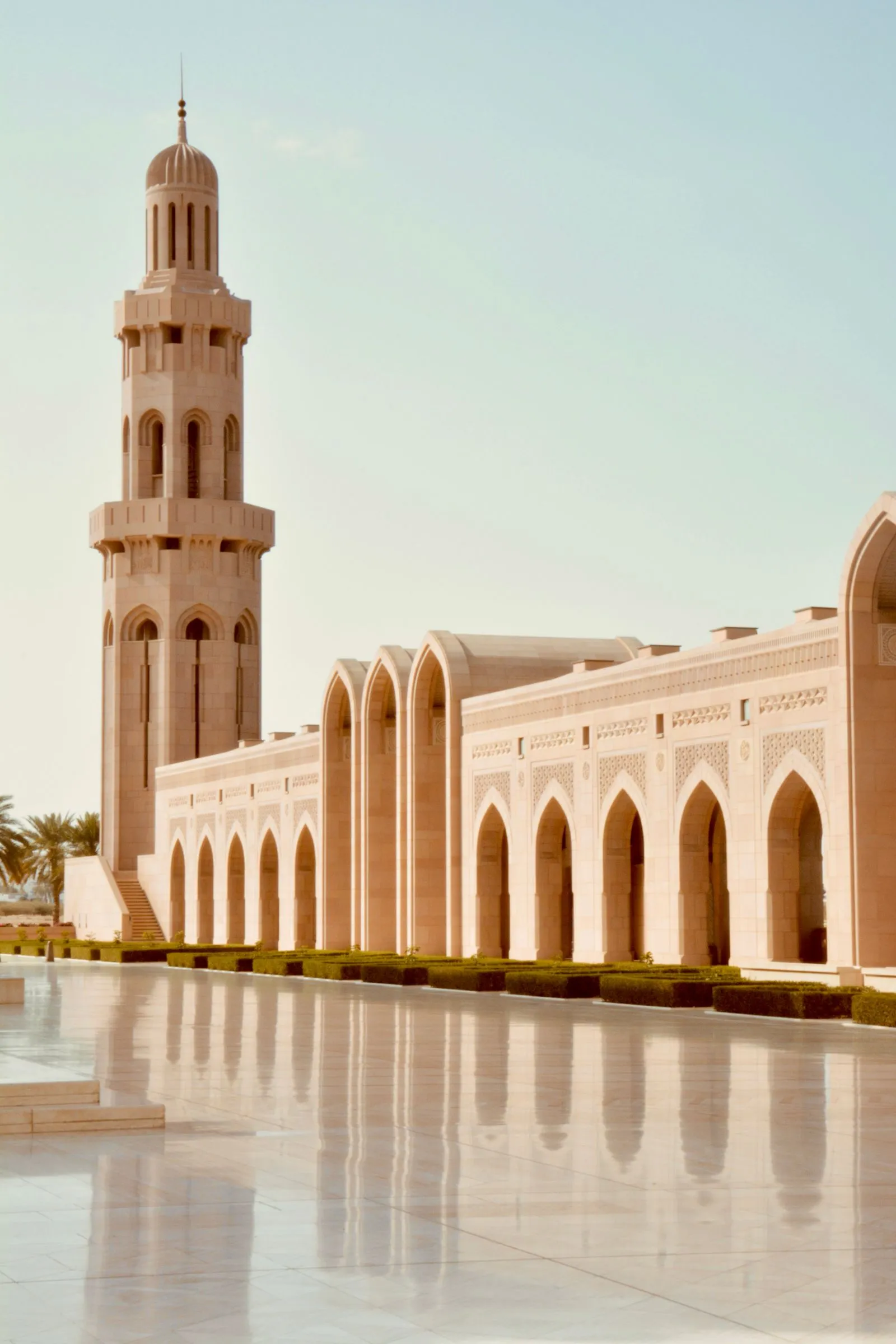 Oman Muscat mosquée couverture assurance voyage