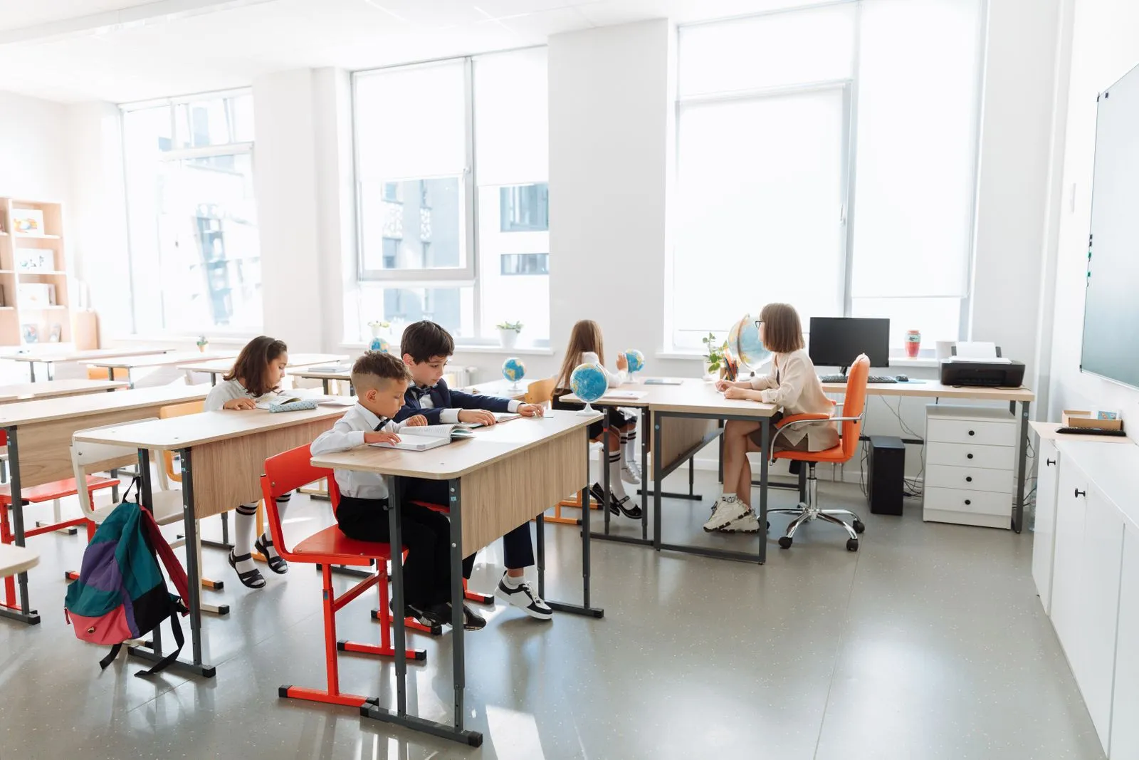 Salle de classe école internationale Dubaï